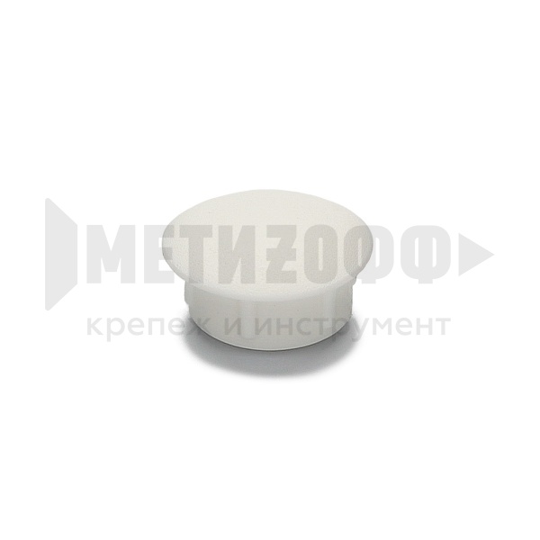 Заглушка D 10 мм. белая под Отверстие ()