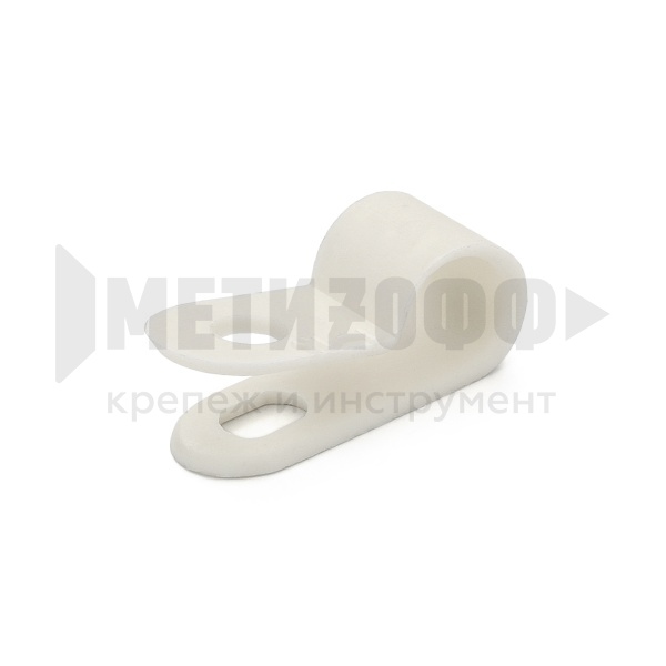 22658 Серьга д/кабеля D 6 (белая) (1000шт)