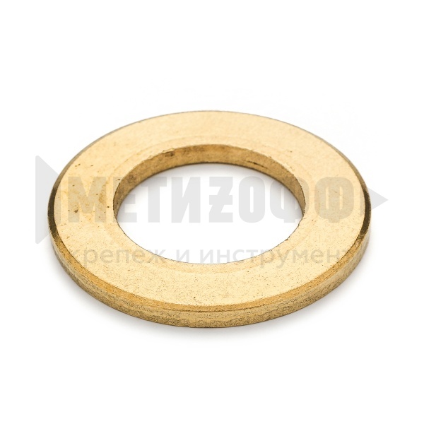 25264 Шайба простая  М 20  DIN 125 латунь (25)