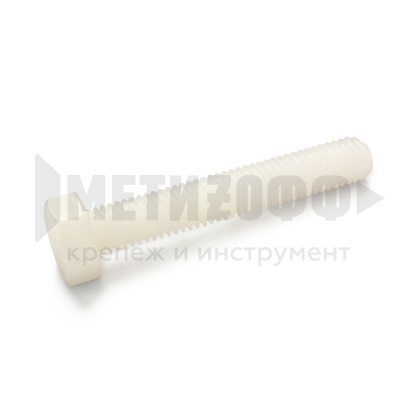 23484 Болт с шес. Гол.  8х40 DIN933 полиамид (20)