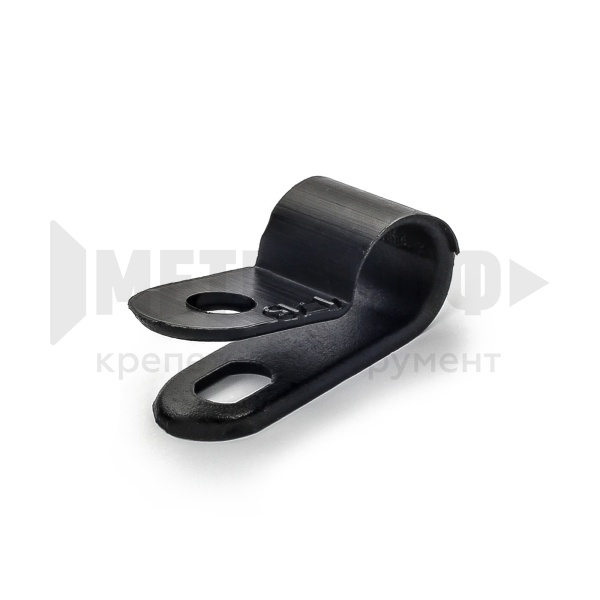 22657 Серьга д/кабеля D 5 (черная) (1000шт)