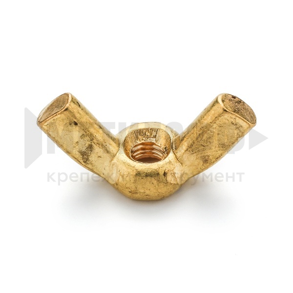 17087 Гайка барашковая  М  6  DIN 315 латунь (20)
