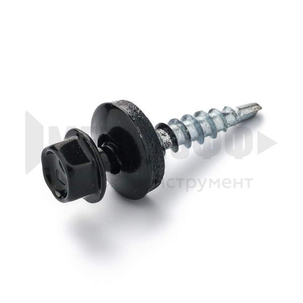 Кровельный саморез RAL 9005 черный Кров. сам. 4.8х 70 ( 150)