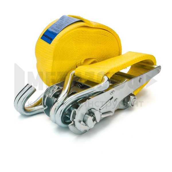 Стяжной ремень PowerLash 10000/75мм/10,0м, LC5000 daN, крюки