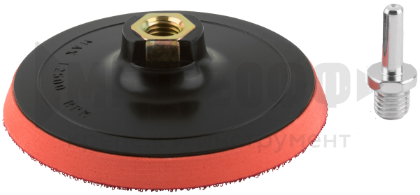 23452 Насадка шлифов. с липуч. для дрели и УШМ мягк.125мм CUTOP(85-573)