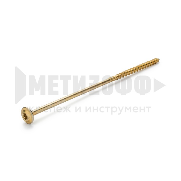 Саморез WKRET-MET по дереву  WKCP  6x180  ПРЕССШАЙБА  YZP 