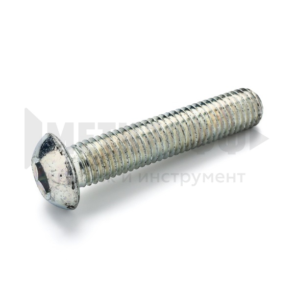 18137 Винт полусф. 12х 60 с вн. шест. DIN 7380 кп 10,9 цинк (10)