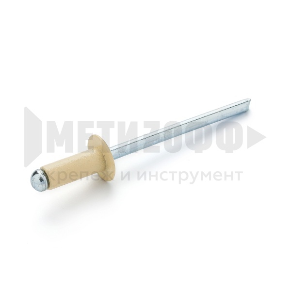 13206 Заклепка алюминий/сталь 4х10 (RAL 1015 бежевый) (1000 шт)