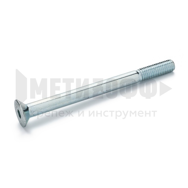 18207 Винт потай 12х120  внутр. шестигр. DIN 7991 кп 10,9 цинк (5)