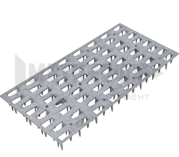 23667 Гвоз-я пласт. 127х102х1,8 Цинк PSE ()