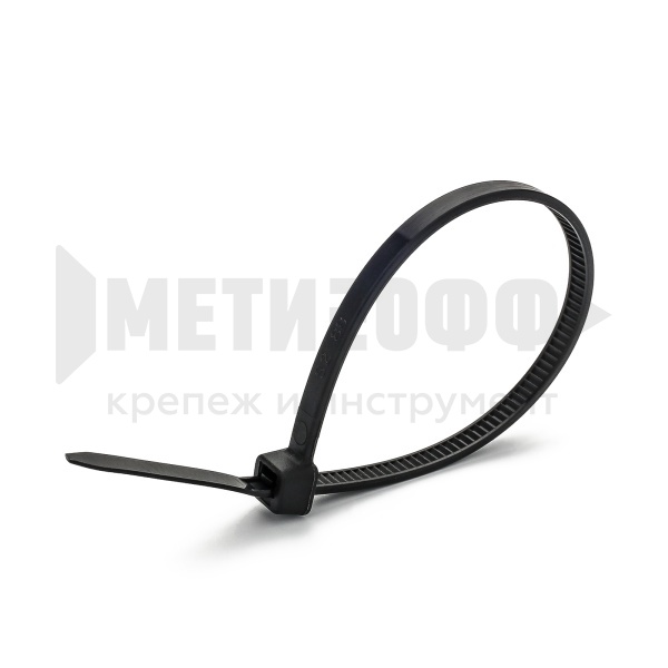 6731 Петля для связывания проводов 2,5х100 KEW черная