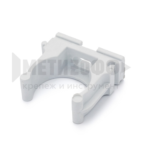 7454 Фиксатор д/труб 25 (250шт) серый