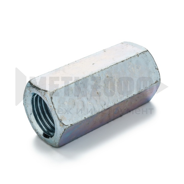 18691 Гайка соединительная оцинк. М 18  ( 10)