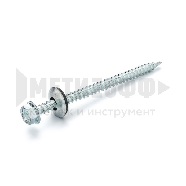 Кровельный саморез 4,8х 80 цинк ( 100 шт/10)