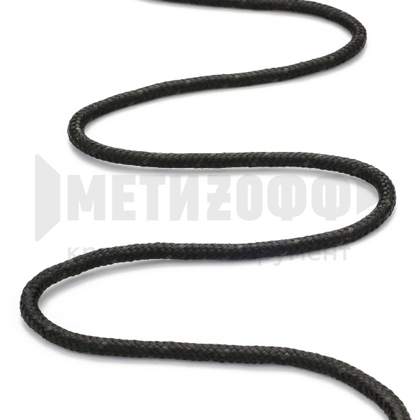 21297 Веревка банерная с сердечником 4.0мм П/П белая ,250 кгс (500 м Катушка) 