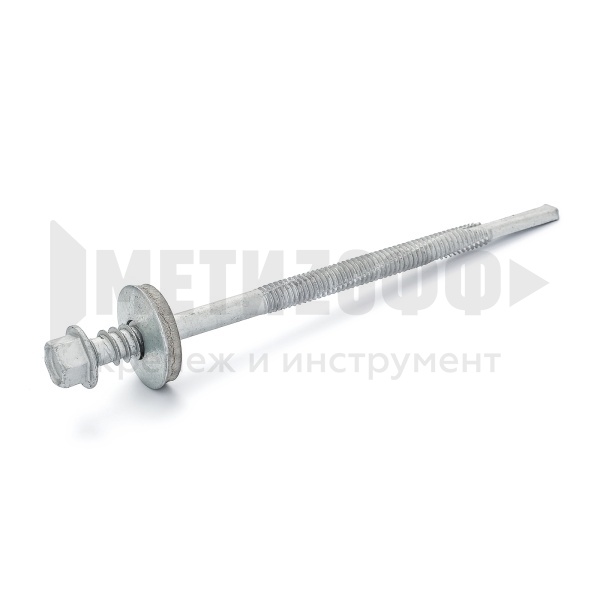 Шуруп для сэндвич-панелей 6,3x105 Сверл.до 12,5мм ( 100 шт Тайвань RUSPERT покрытие) 