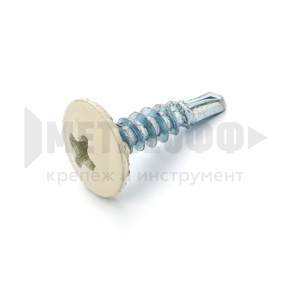 Саморез с прессшайбой RAL 1015    4,2х16  свер (1000 шт) 