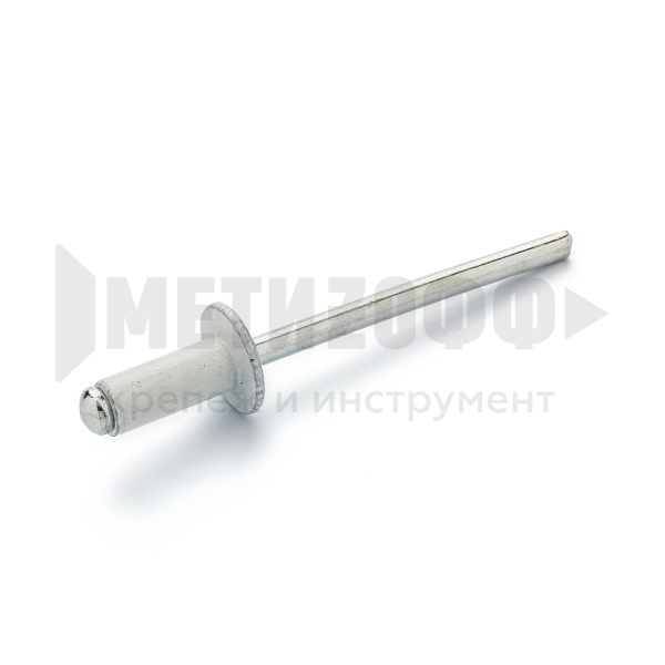 17127 (RAL 9003 белый) Закл. ал/сталь 4,8х12 (100 шт)