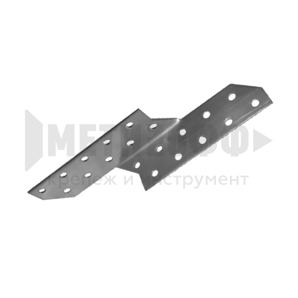 18830 Держатель балки оцинк правый 170х40х40х2,0 DB-П170  (100шт)/5263 м