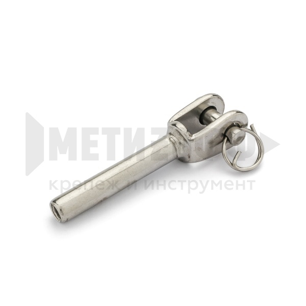 19694 Вилка с внутренней правой резьбой М6 АРТ 8455 А4 НЕРЖ (2)