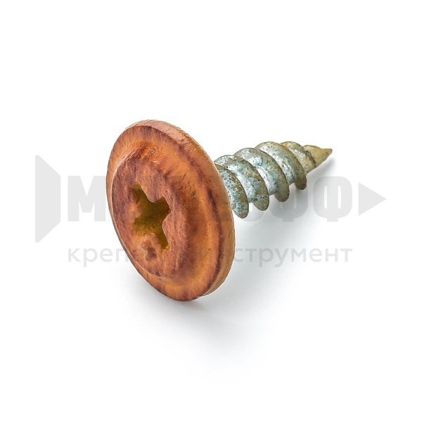 Саморез с прессшайбой 4,2х13  ОРЕХ острые (100 шт) 