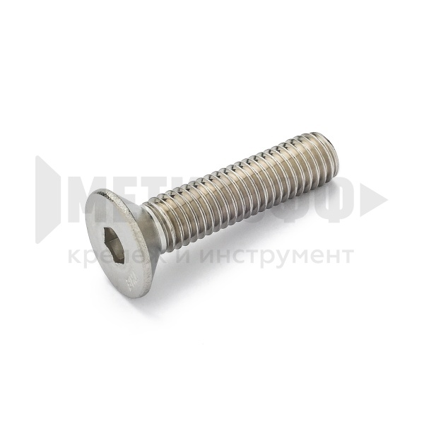 25866 Винт потай вн.шест.  8х 40  DIN 7991 А2 НЕРЖ (200 шт)