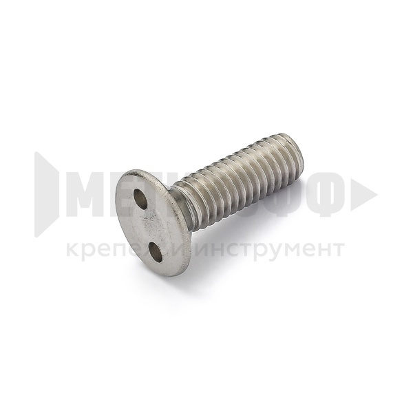 17407 Винт 5 х 12 потай два отв. АРТ 9103 А2 НЕРЖ (10)