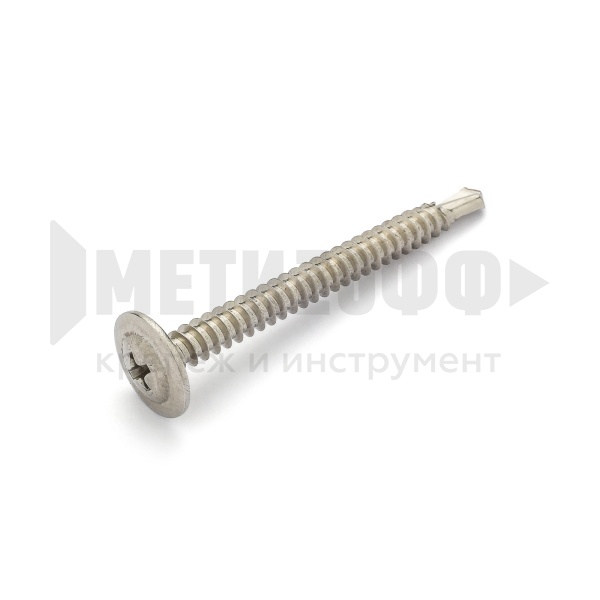 28574 Саморез с прессш. св. 4,8х45  ART 9998 A2 НЕРЖ по алюмин.(50)