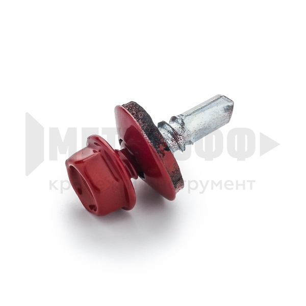 Кровельный саморез RAL 3011 кор.краснм. 5,5х19   (25шт/80)