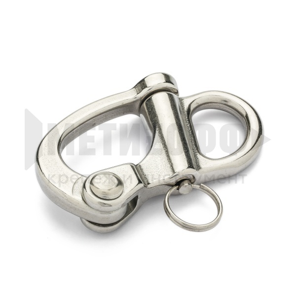 22732 Карабин-пеликан с фиксир. кольцом 52мм ART 8297 НЕРЖ(10)