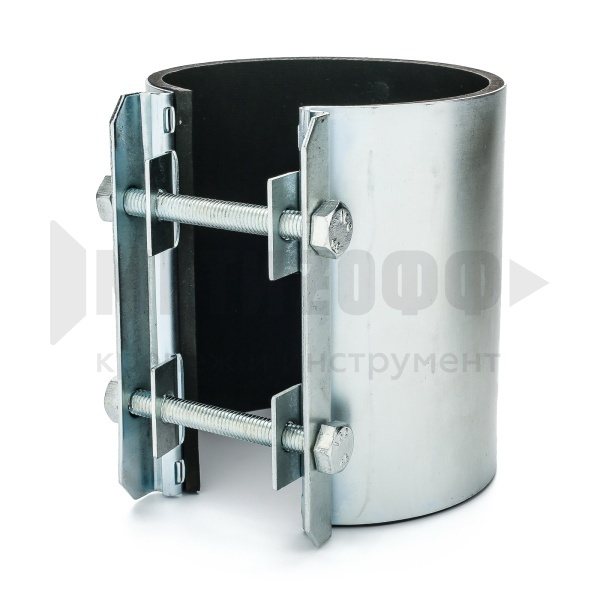 26539 Хомут ремонтный 114-121 ( 4&quot;х150 ) &quot;краб&quot; оцинк.