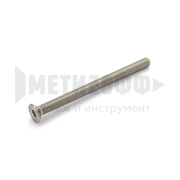 28485 Винт потай вн.шест. 10х140 DIN 7991 А2 НЕРЖ (10)