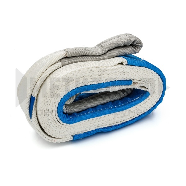 Трос буксировочный ленточный с петлями BS  3.5т / 6,0м