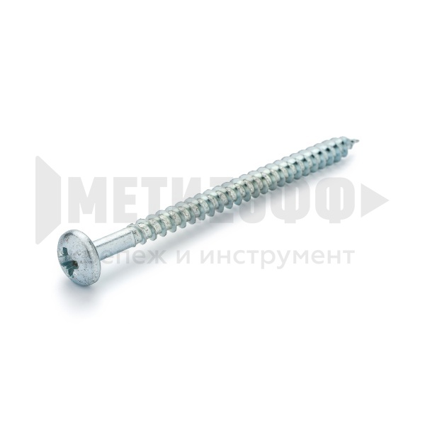 Саморез POZI полусфера 6 х120 ( 50 шт ЦИНК)