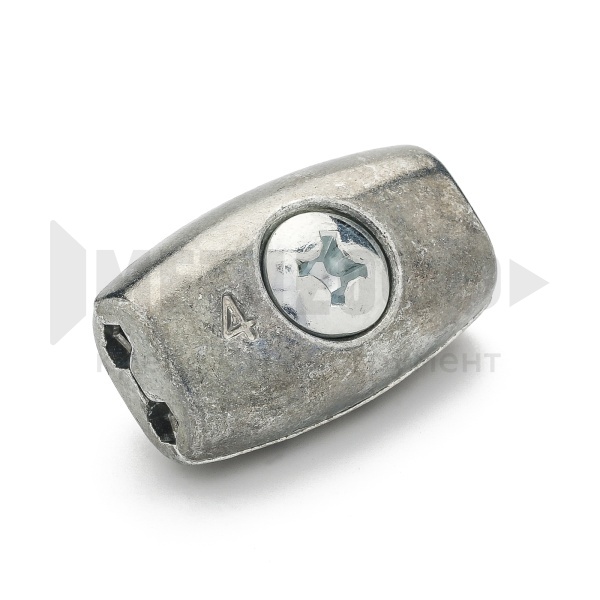 Зажим для стальн.  канатов    3  &quot;Бочонок&quot; (20)