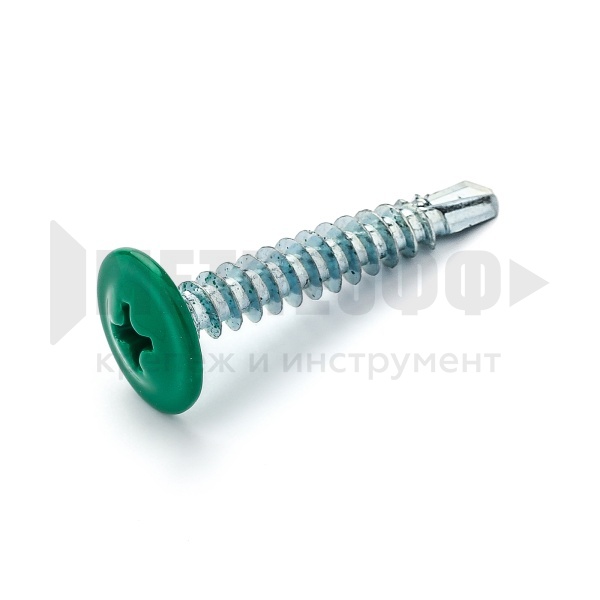 Сам. с прессш. RAL 6029 4,2х25 свер ( 70 шт/80)