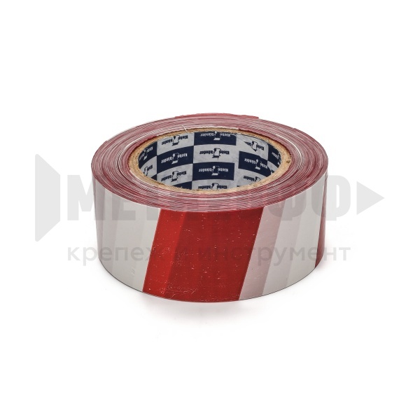 14967 Лента  д/ограждений бело-красная  50мм х 200м 