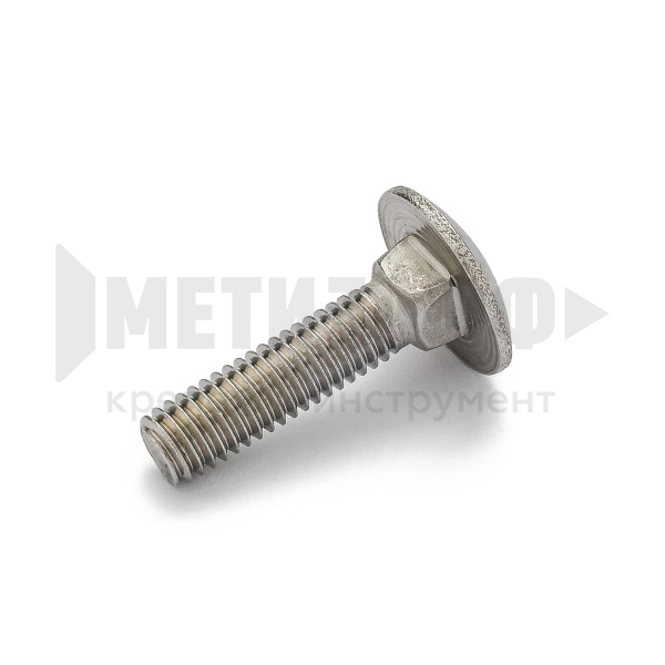 Болт мебельный 5 х 35 DIN 603 A2 НЕРЖ (100 шт)