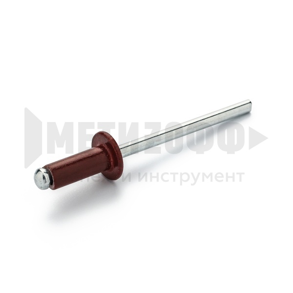 RAL 3011 кор.крас Закл. ал/сталь 3,2х8 (100 шт)