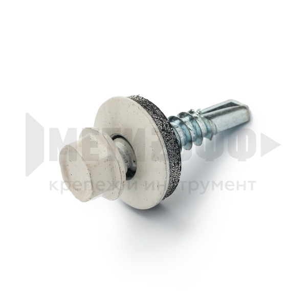 Кровельный саморез RAL 9001 кремово-белым.  5,5х25  ( 250)