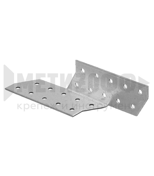 26721 Держатель балки оцинк правый LK-4 (210х40х2,0 /100шт)