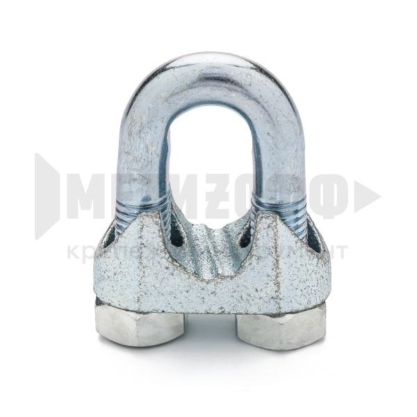 Зажим для стальн. канатов 16 /цинк/