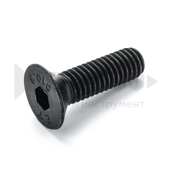 18090 Винт потай  8х 30  внутр. шестигр. DIN 7991 кп 10,9 цинк/черный (20)