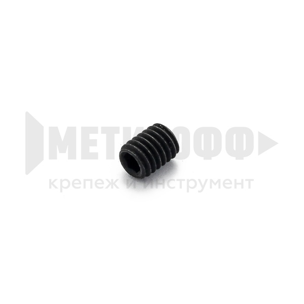 Винт установочный 4х 6 вн.шест. застр. DIN 914 кп 12,9 (1000 шт EU)