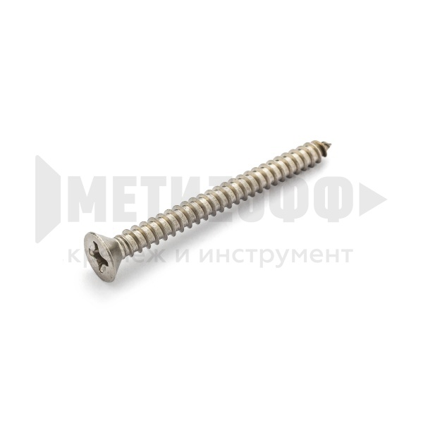 Саморез 4,8х 32 потай DIN 7982 A2 НЕРЖ (500/100)