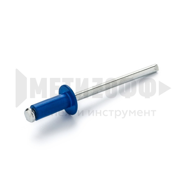 RAL 5005 синий Закл. ал/сталь 3,2х6 (100 шт)