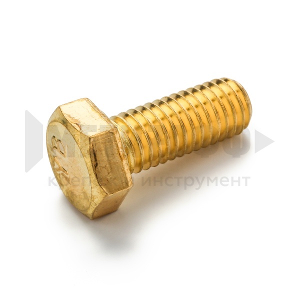 16997 Болт с шес. гол.  12х 20  DIN 933 латунь (10)