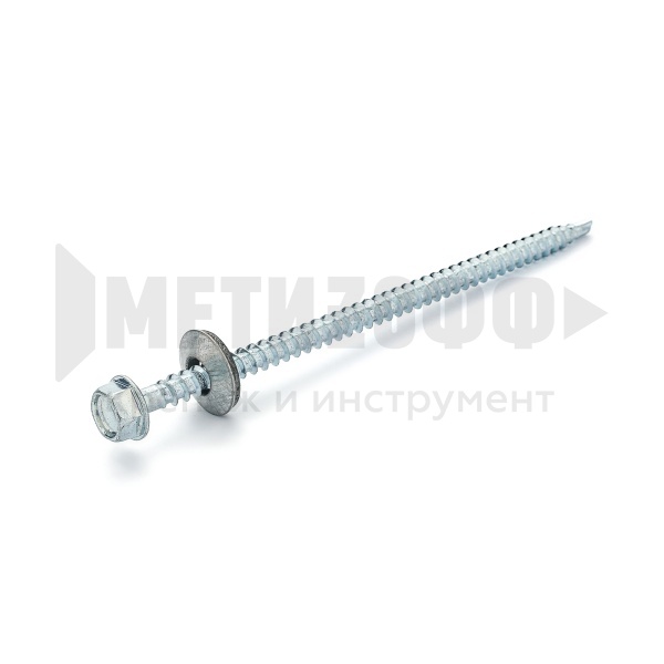 Кровельный саморез 4,8х102 цинк ( 80 шт/10)