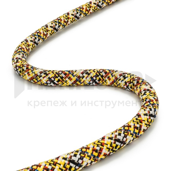 Веревка плетеная 10.0мм П/А 24-х прядная ,р/н 1100 кгс (Э)