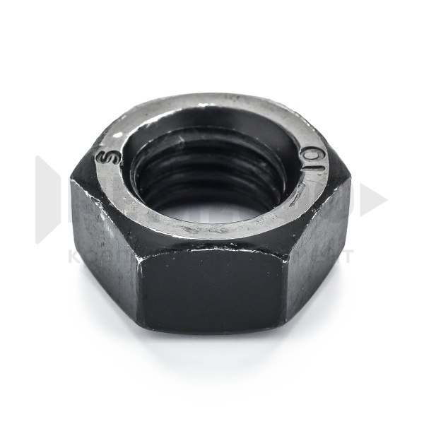 Гайка шестигранная черная М 12 кл.пр. 10 (25 кг)